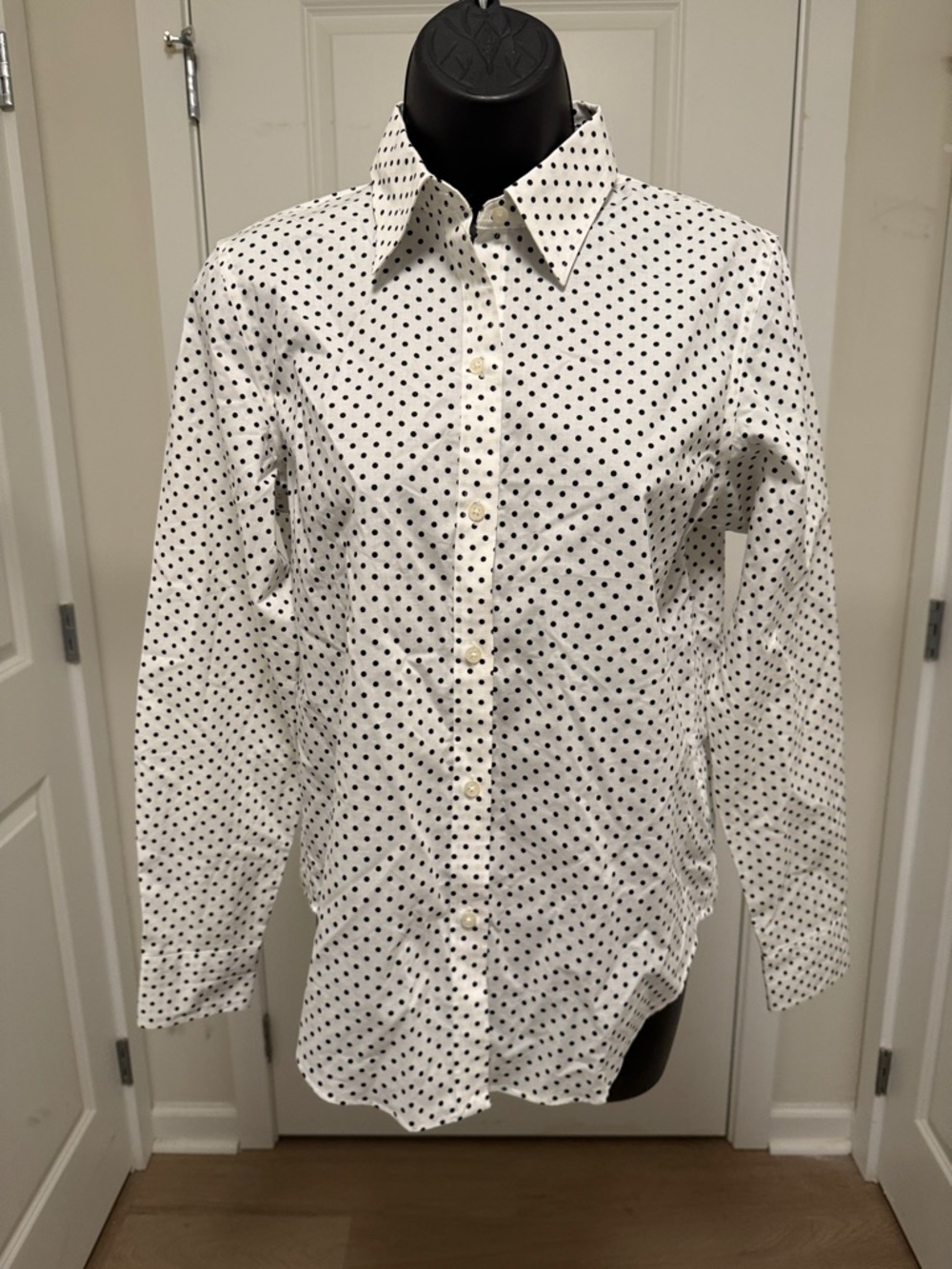 Polo White Polka Dot Shirt